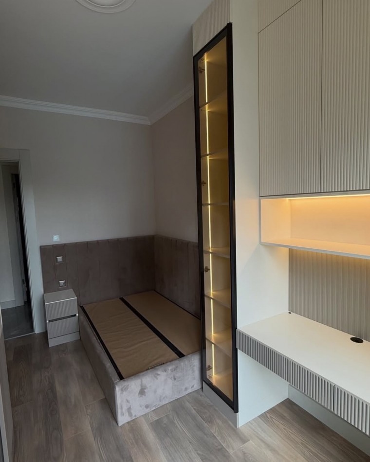 Bebek ledlı gardırop çalışmamız
